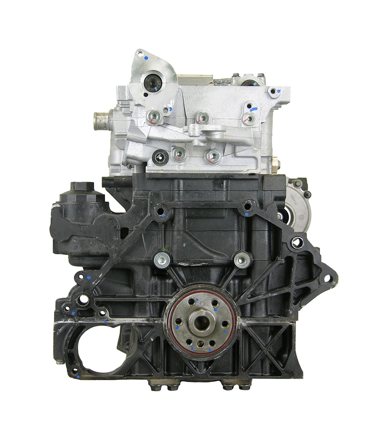 6.0 LS engine on branded inspection stand