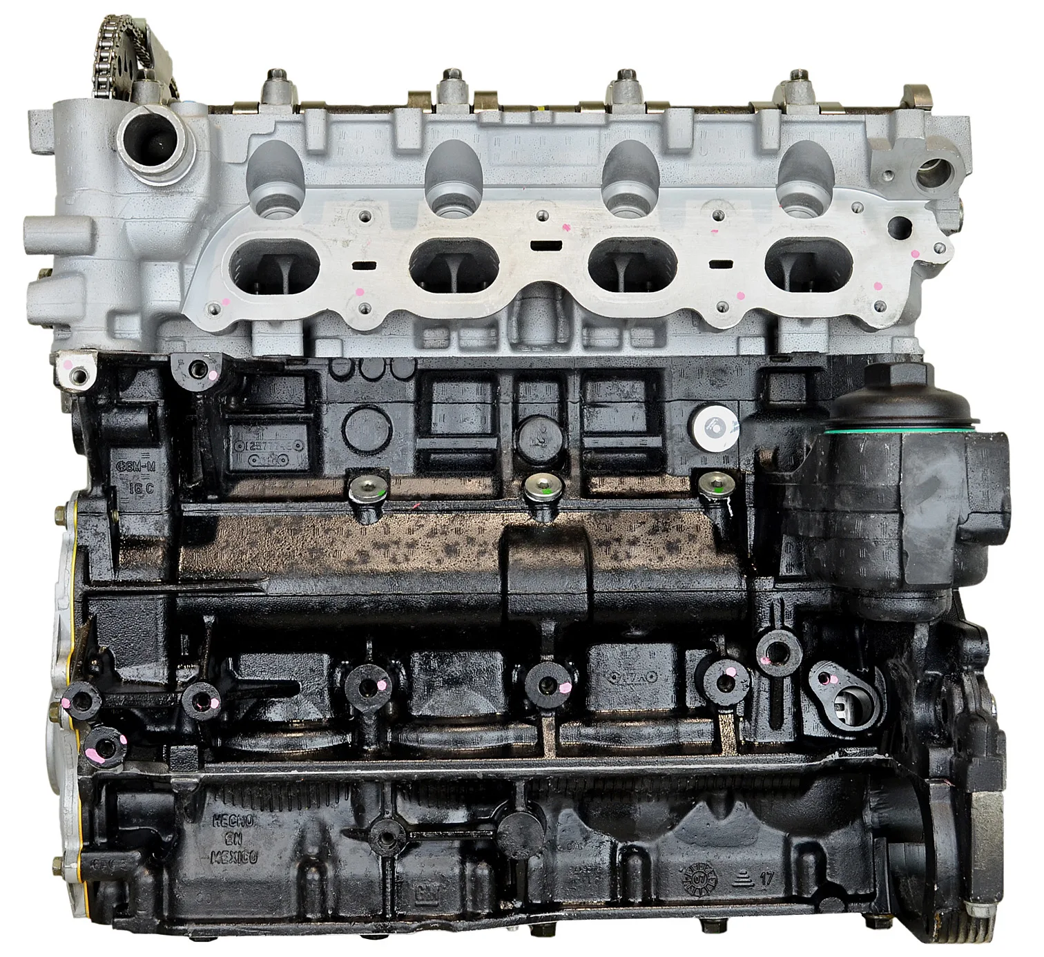Chevy 2.2L Ecotec L61 L4 intake manifold and throttle body detail