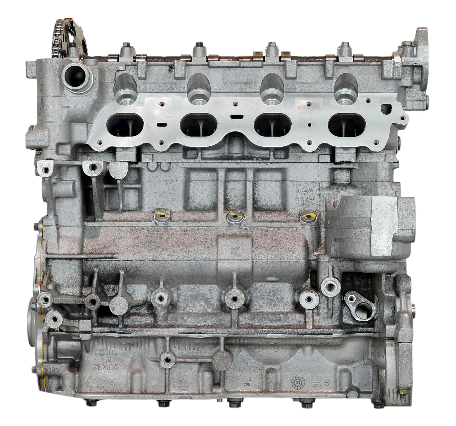 Chevy 2.2L Ecotec L61L4 intake manifold and throttle body detail