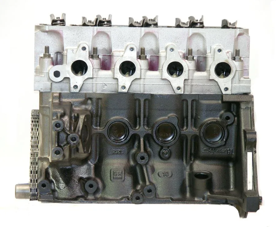 Chevy 2.2L L4 intake manifold and throttle body detail