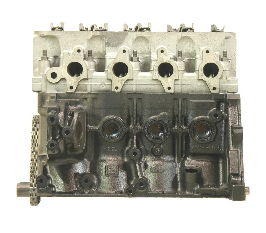 Chevy 2.2L L4 intake manifold and throttle body detail