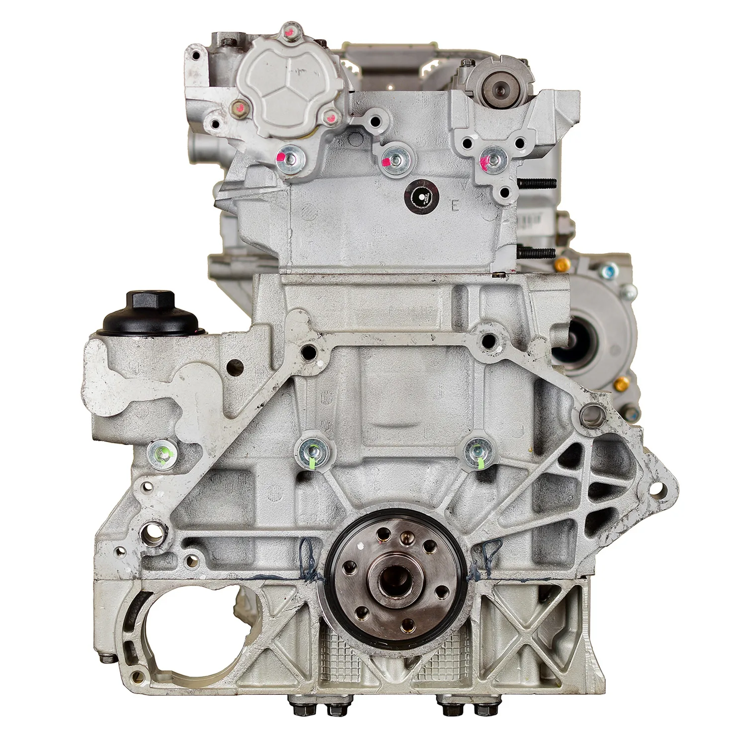 6.0 LS engine on branded inspection stand