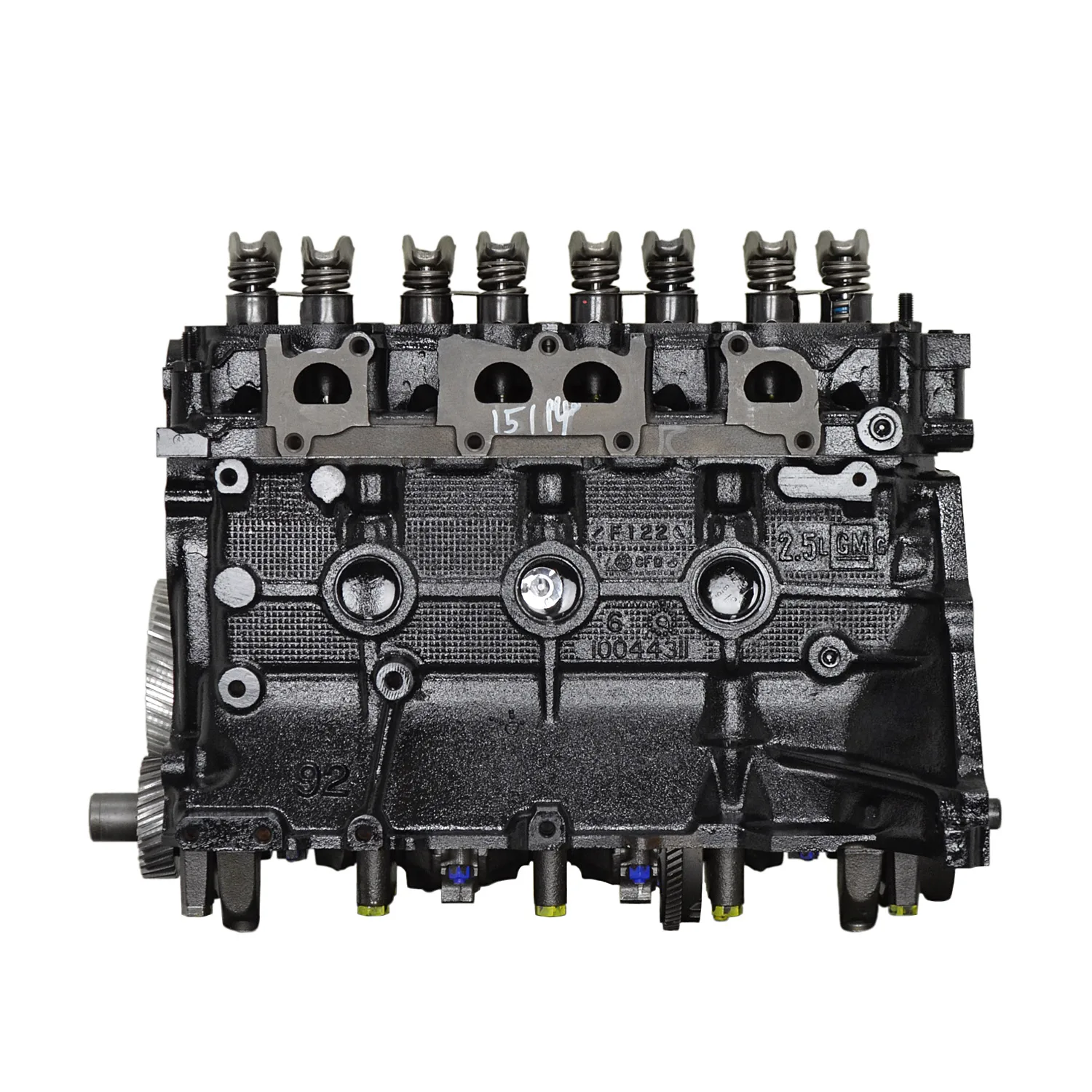 Chevy 2.5L L4 intake manifold and throttle body detail