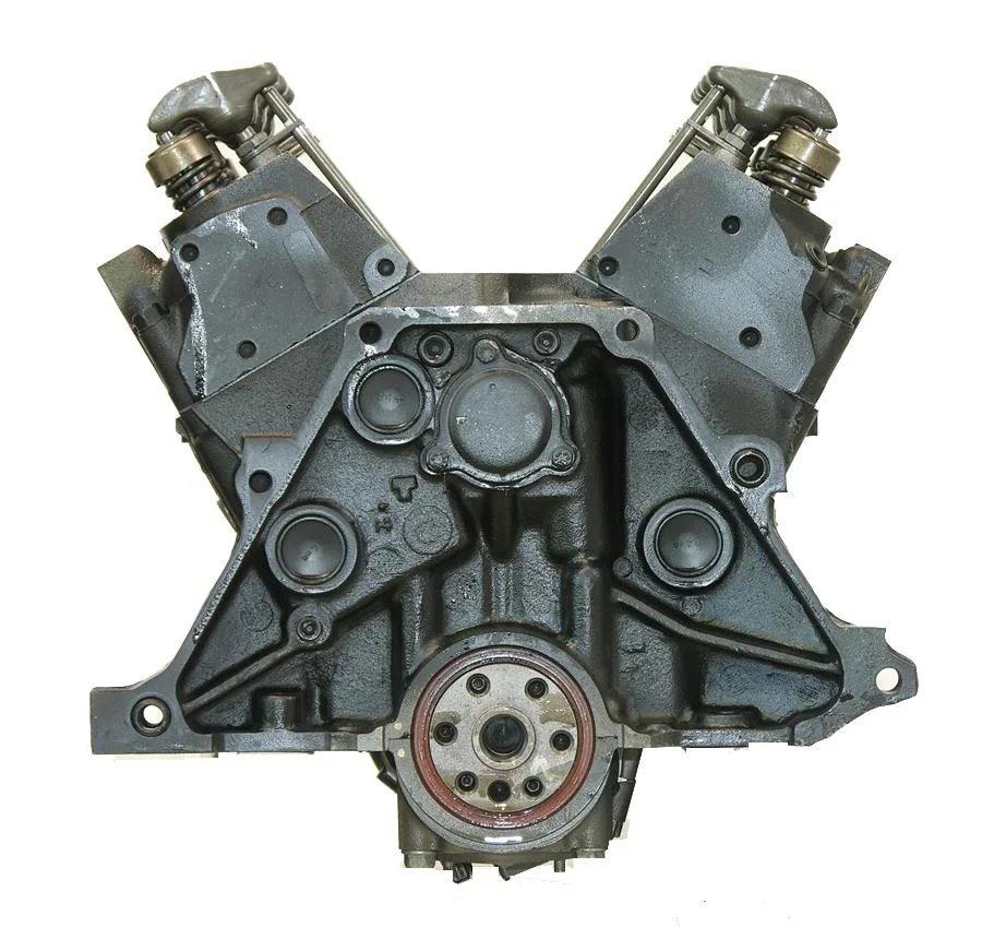 6.0 LS engine on branded inspection stand
