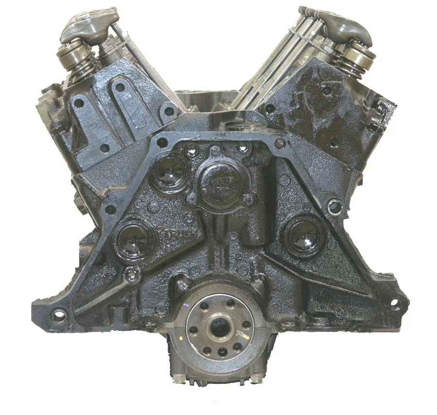 6.0 LS engine on branded inspection stand