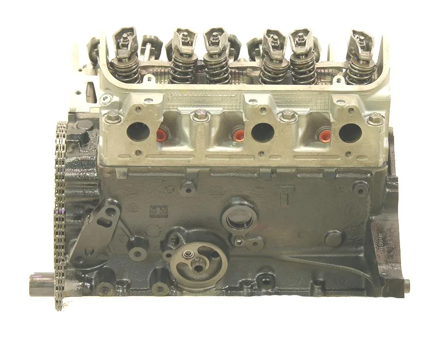 Chevy 2.8L V6 intake manifold and throttle body detail