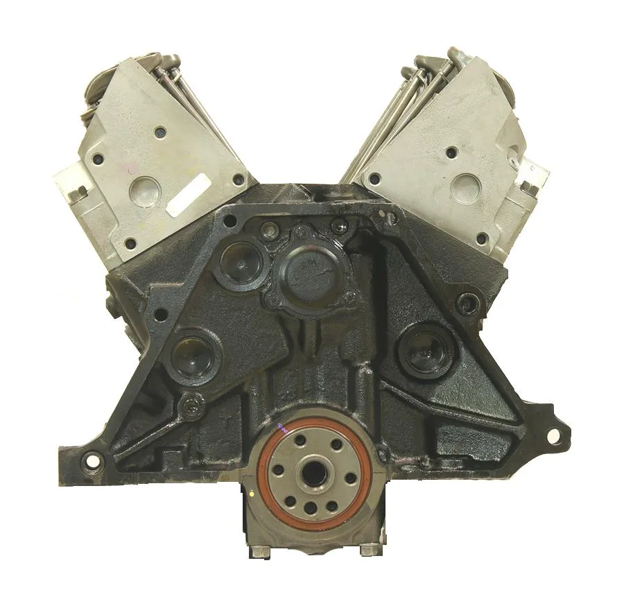 6.0 LS engine on branded inspection stand