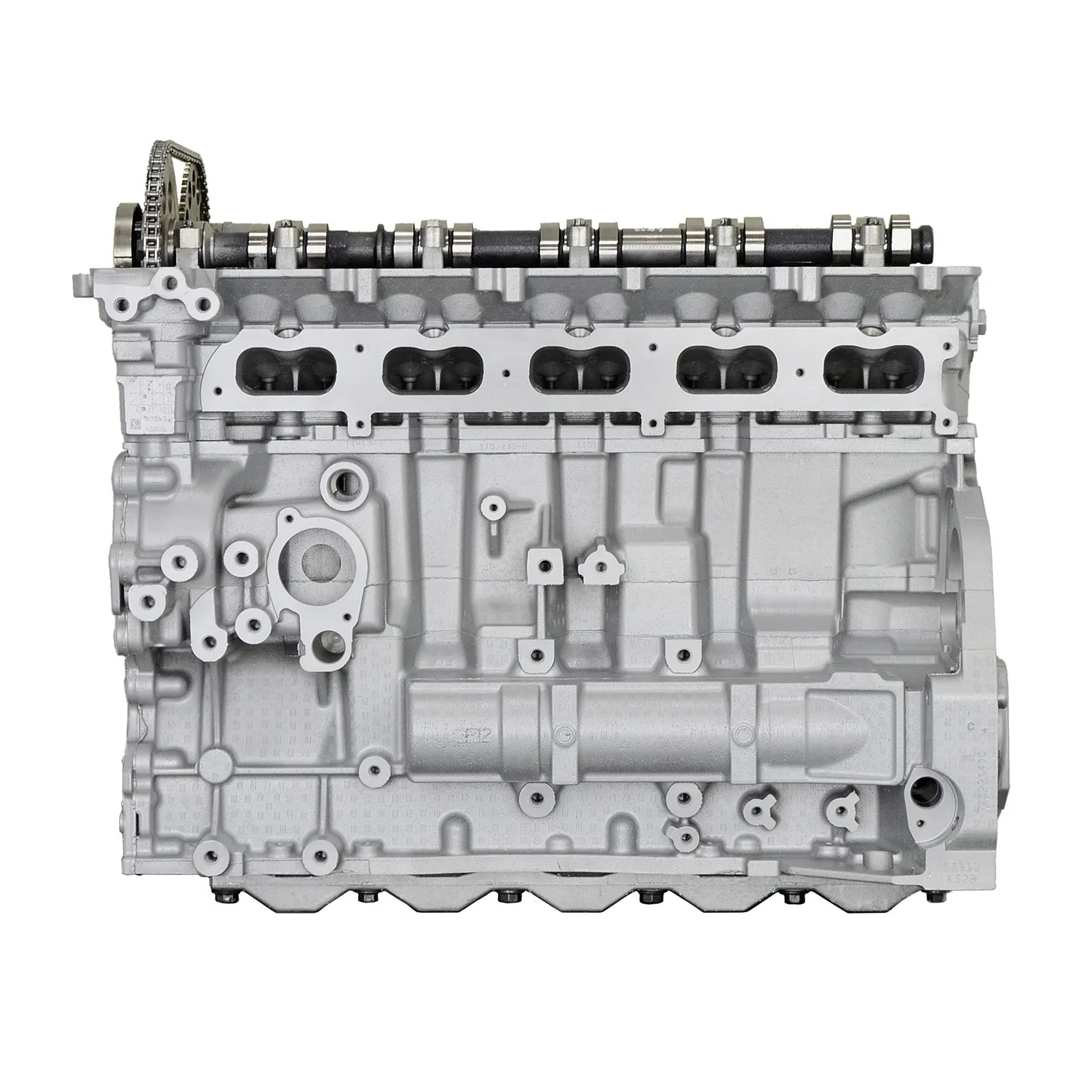 Chevy 3.7L LLR L5 intake manifold and throttle body detail