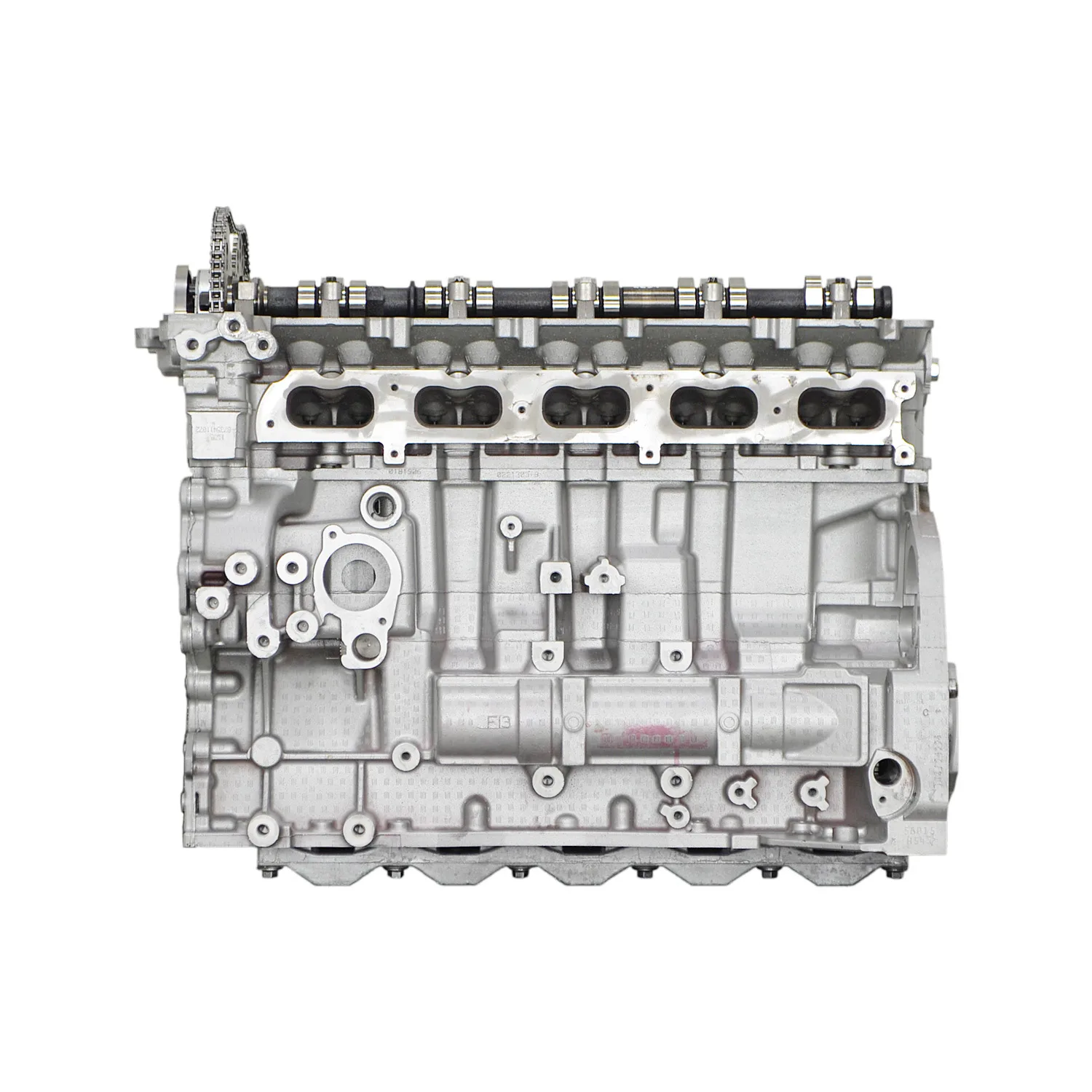 Chevy 3.7L LLR L5 intake manifold and throttle body detail
