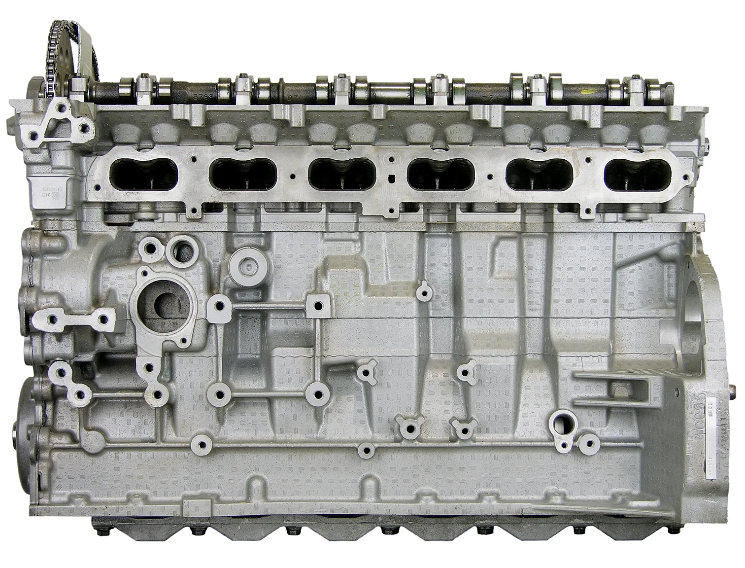 Chevy 4.2L LL8 L6 intake manifold and throttle body detail