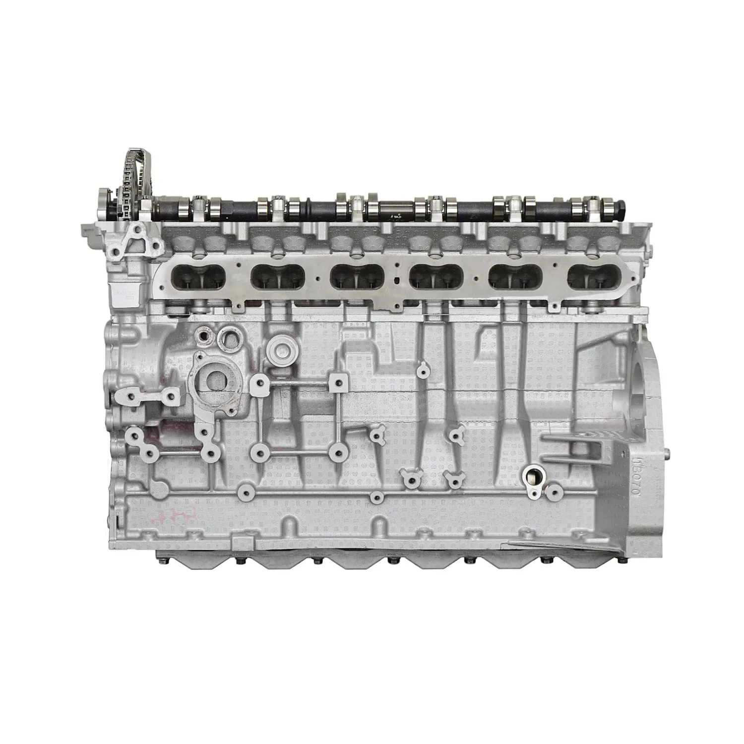 Chevy 4.2L LL8 L6 intake manifold and throttle body detail