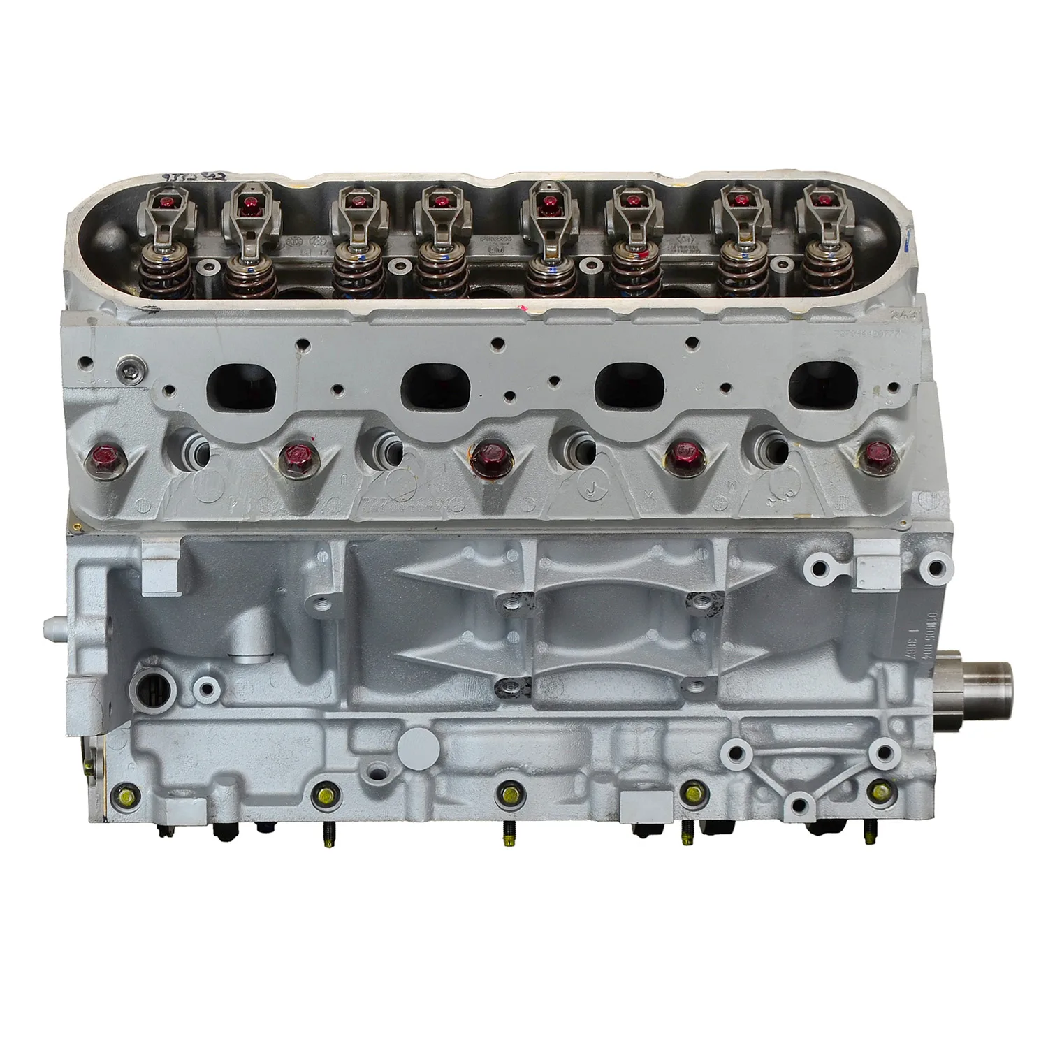 Chevy 5.3L L33 HO Aluminum Vin B V8 intake manifold and throttle body detail