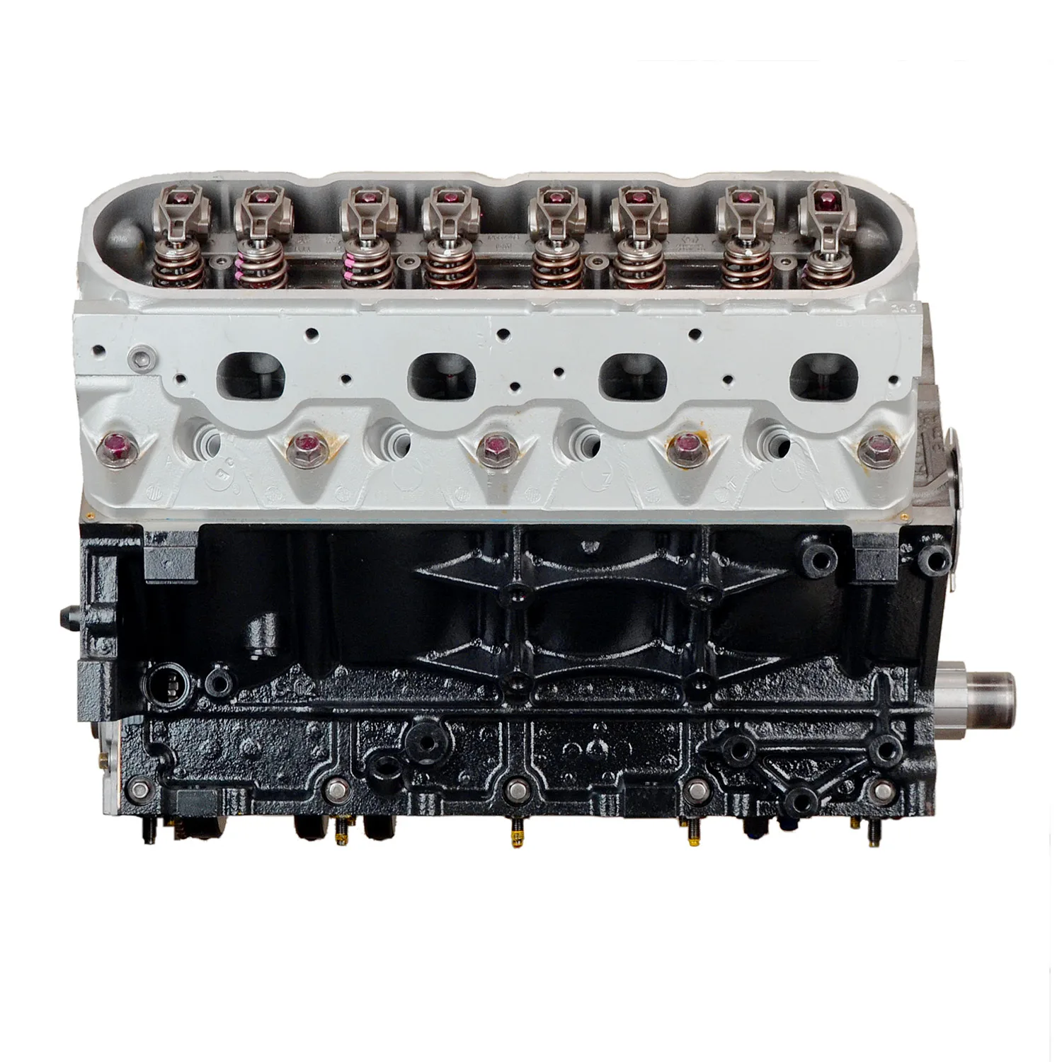 Chevy 5.3L V8 LMF Iron Block Vin 4 non DOD intake manifold and throttle body detail