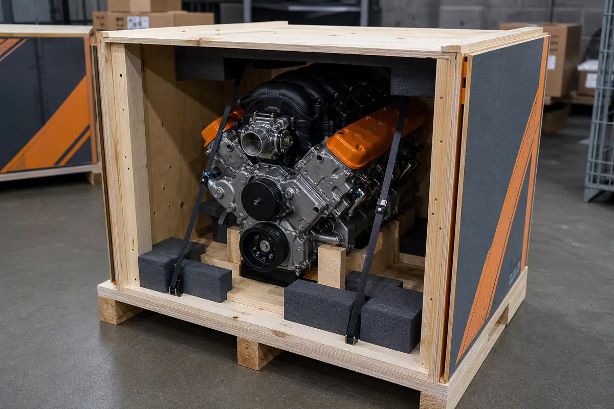 Remanufactured Engines for Sale — freight preparation