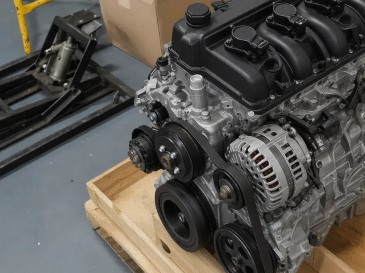 Dodge Caliber Turbo 2.4L 2008-2009 Engine — product photo