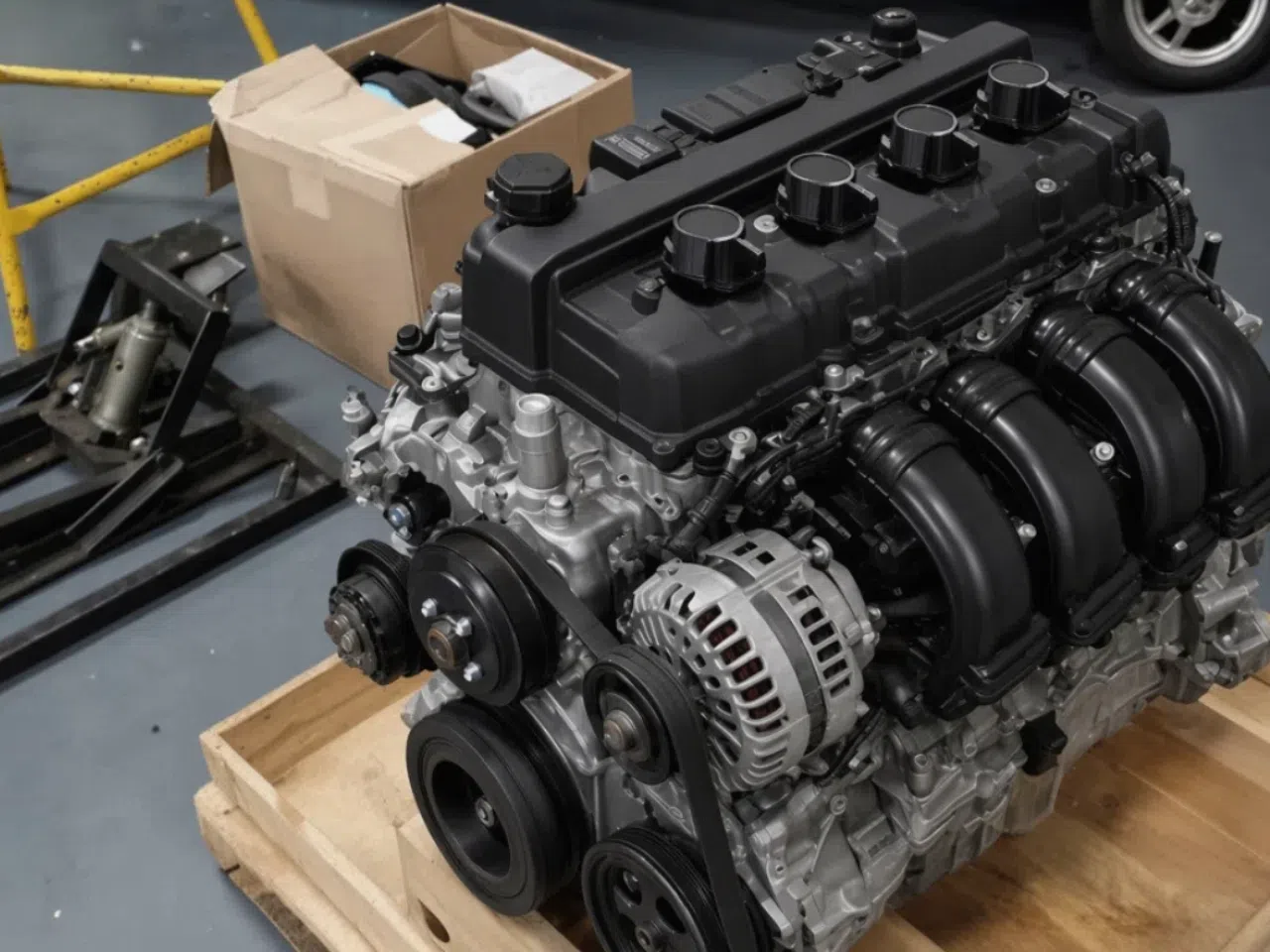 Hyundai Santa Fe/Kia Sorento G4KE 2.4L 2011-2014 Engine — product photo