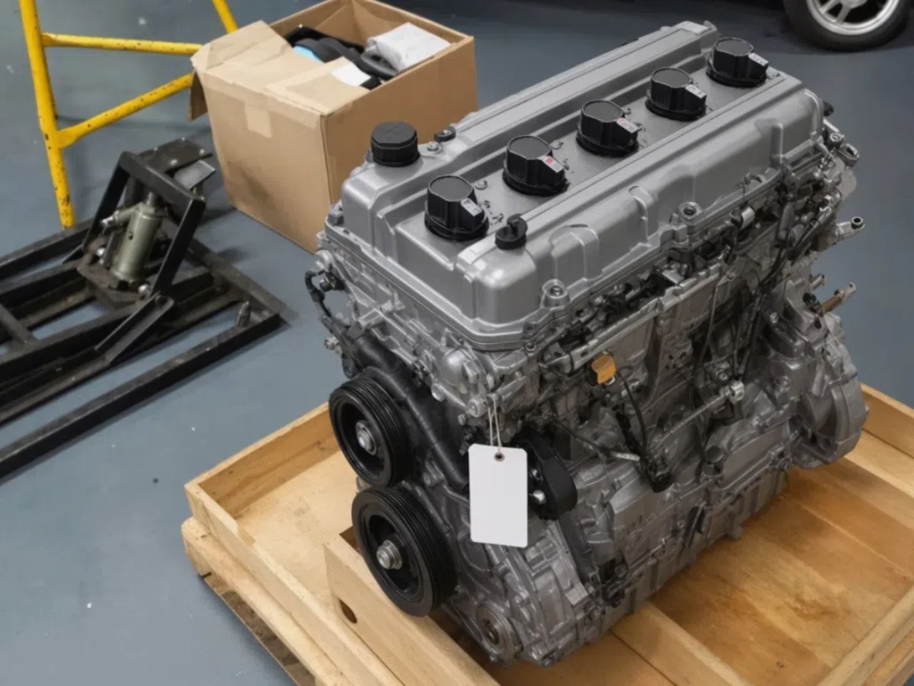 Chevrolet Toyota 1ZZFE 1.8L L4 Remanufactured Engine — product photo