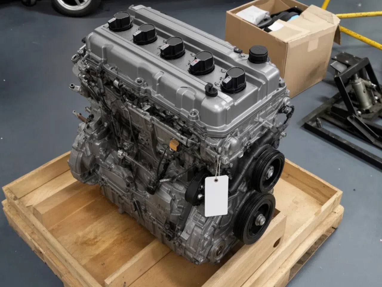 Pontiac Toyota 1ZZFE 1.8L L4 Remanufactured Engine — product photo