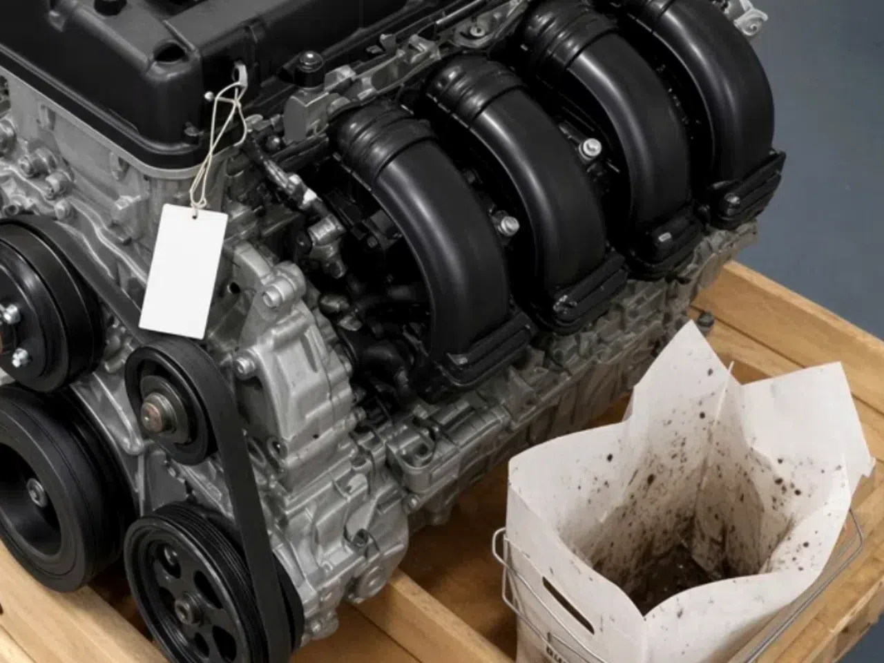 Scion iQ 1NRFE 1.3L Remanufactured Engine — product photo