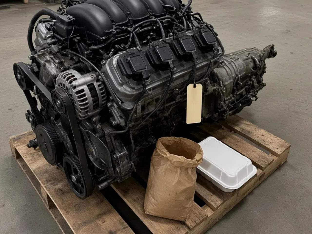 Toyota 2013-2017 Land Cruiser LX570 3URFE/FBE 5.7L V8 Engine — product photo