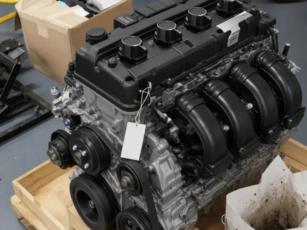 Toyota 22REC 2.4L L4 Remanufactured Engine — product photo