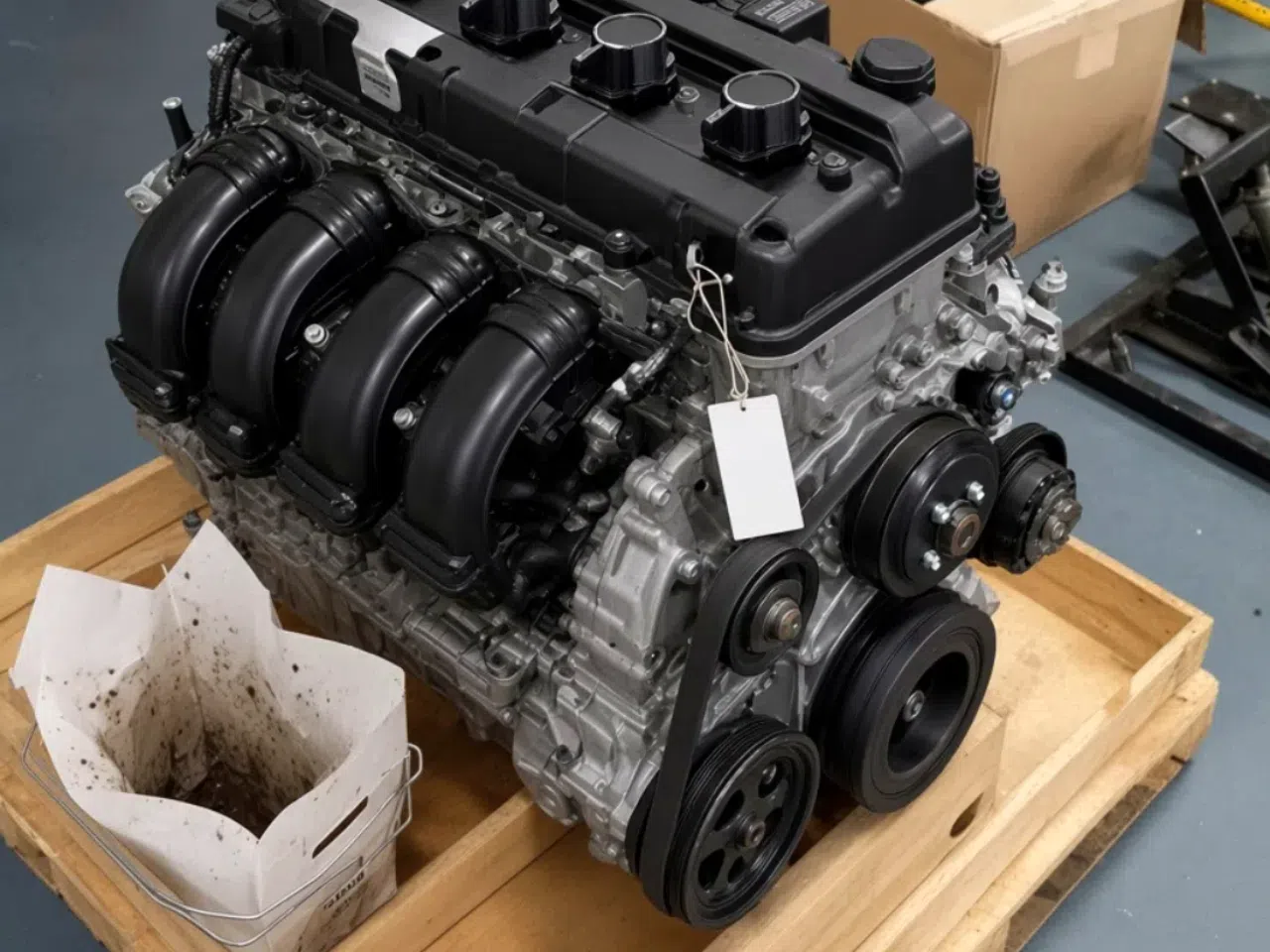 Toyota 2AZFXE 2.4L L4 Remanufactured Engine — product photo