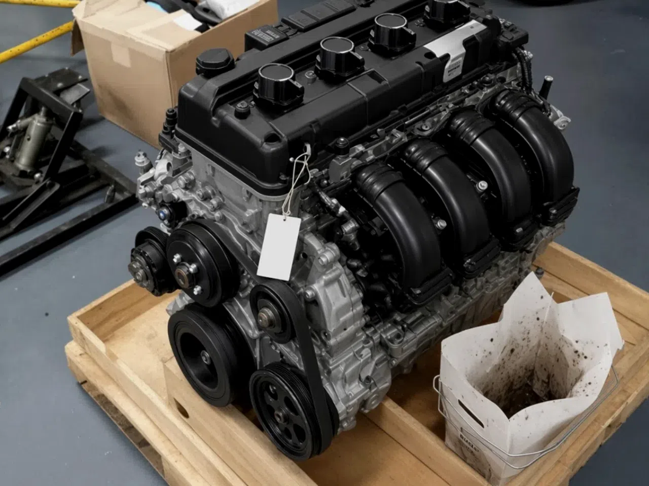 Toyota 2TZFE 2.4L L4 Remanufactured Engine — product photo