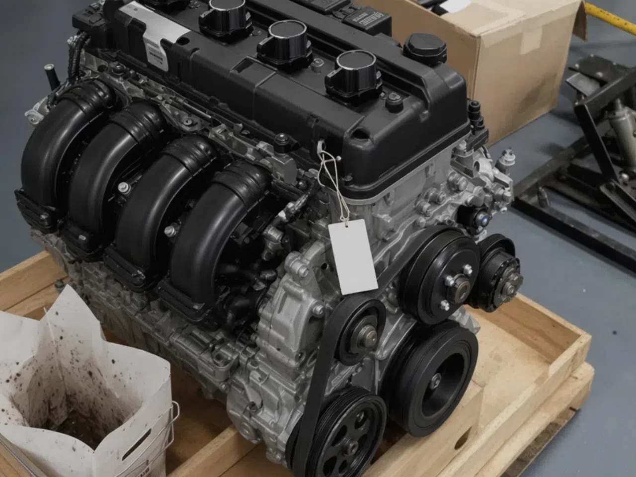 Toyota 3EE 1.5L L4 Remanufactured Engine — product photo
