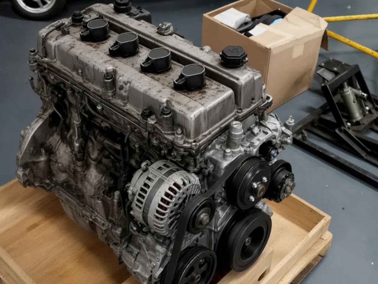 Toyota 3SGELC 2.0L L4 Remanufactured Engine — product photo