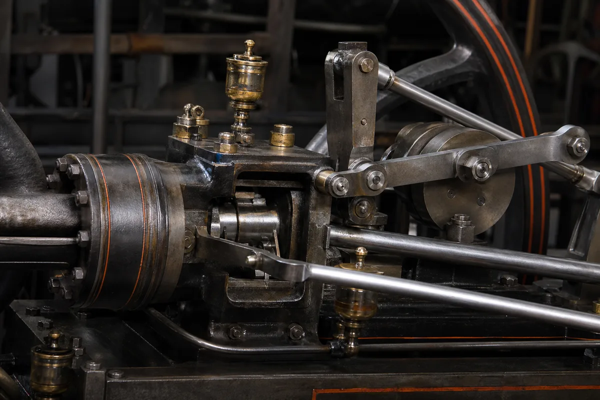 Steam Engine for Sale — component detail
