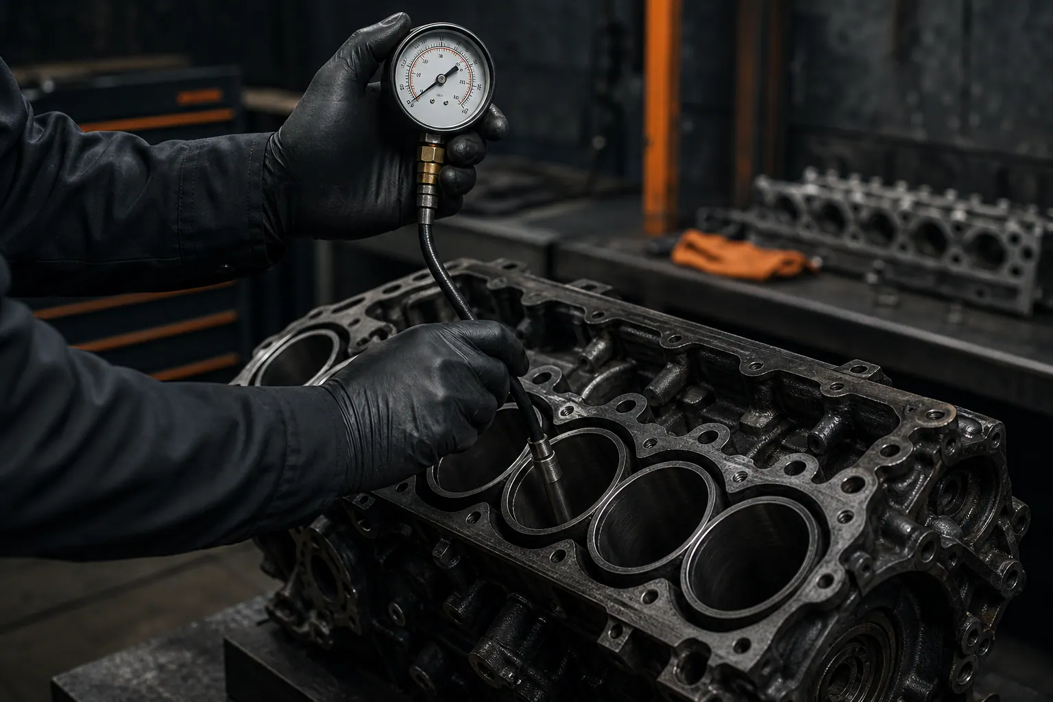 V8 compression inspection