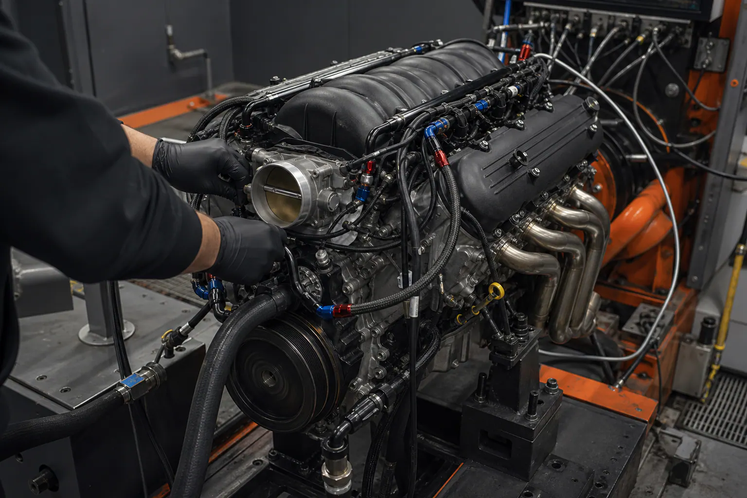 V8 run-stand quality-test verification