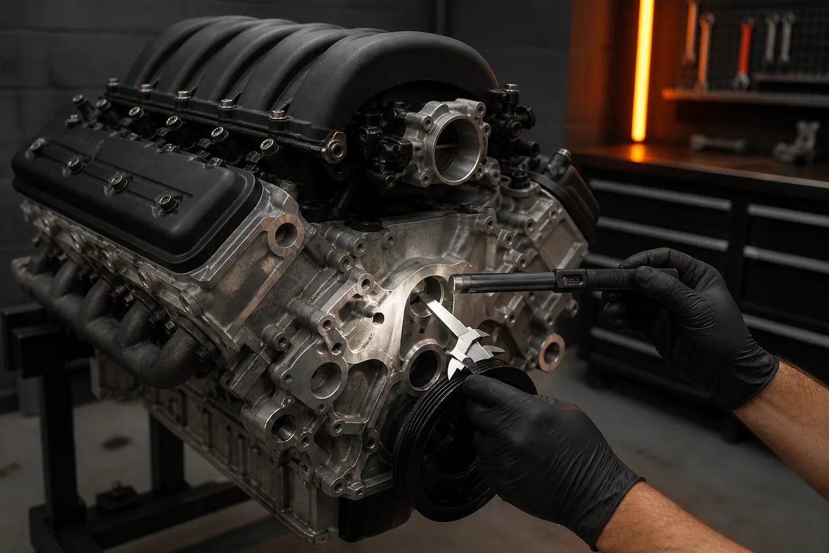5.3 Vortec Engine for Sale — quality inspection