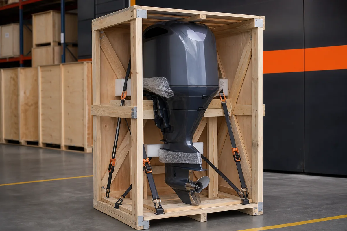 Yamaha Outboard Engines for Sale — freight preparation